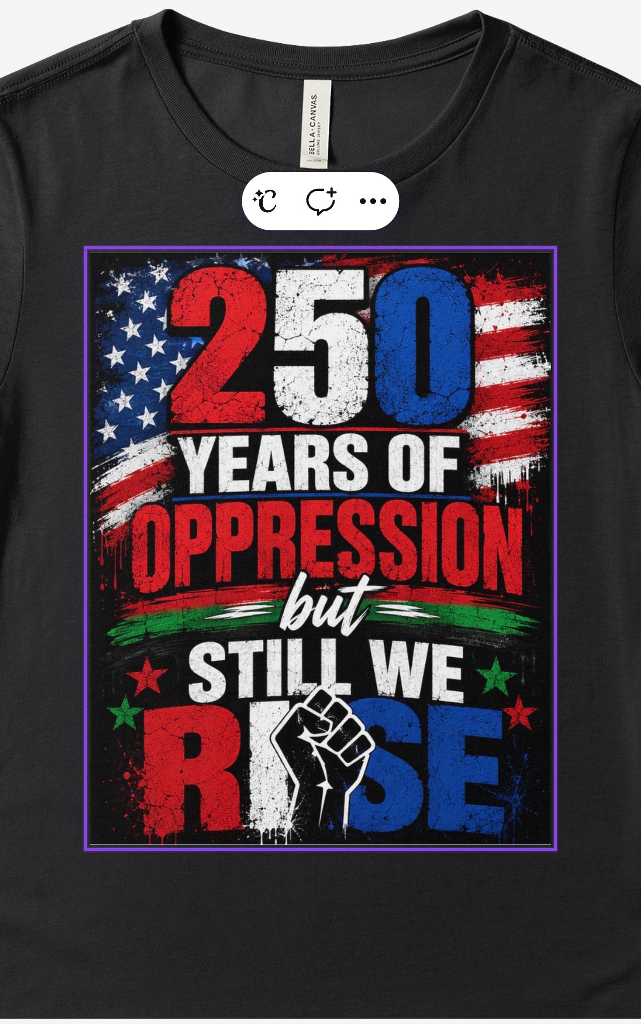 250th T-shirt